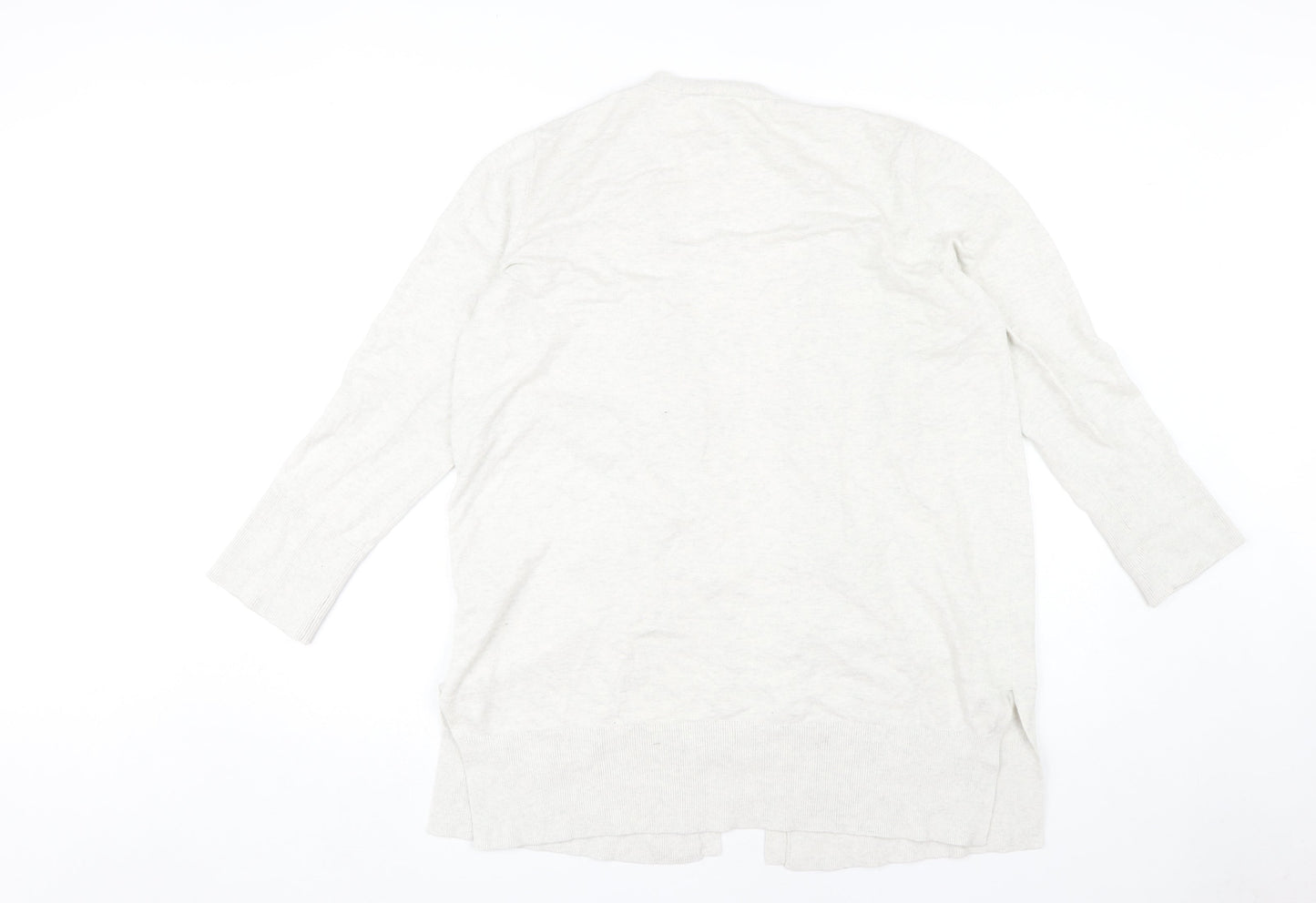 Womens UK Size XL Oasis Beige Cardigan Jumper