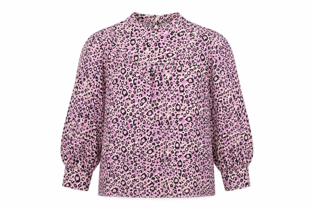 Womens UK Size L Oasis Pink Tunic Blouse