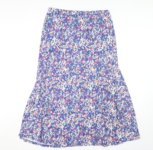 Patra Women's Multicoloured Floral Midi Skirt XL