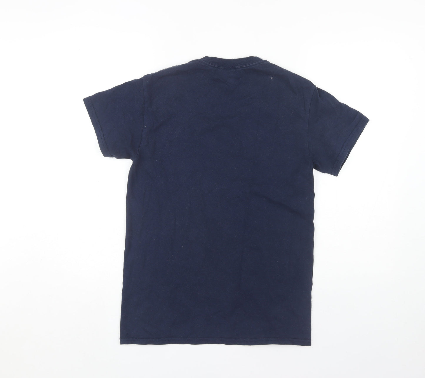 G&G Unisex Adults Blue T-Shirt, Size S, Crew Neck