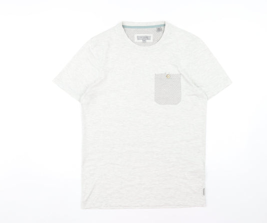 Ted Baker Men’s Grey Crew Neck T-Shirt, Size S