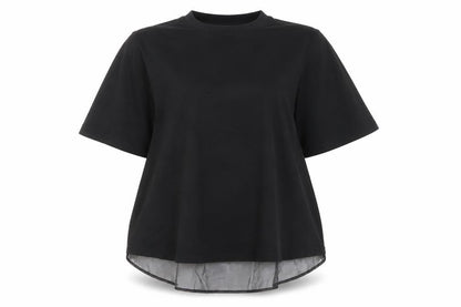 Womens UK Size 10 ASOS Black Basic Blouse