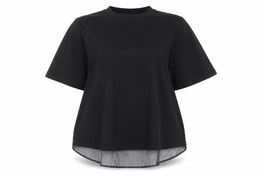 Womens UK Size 10 ASOS Black Basic Blouse