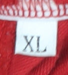 Roberto Sarto Red XL Men's Half-Zip Sweatshirt