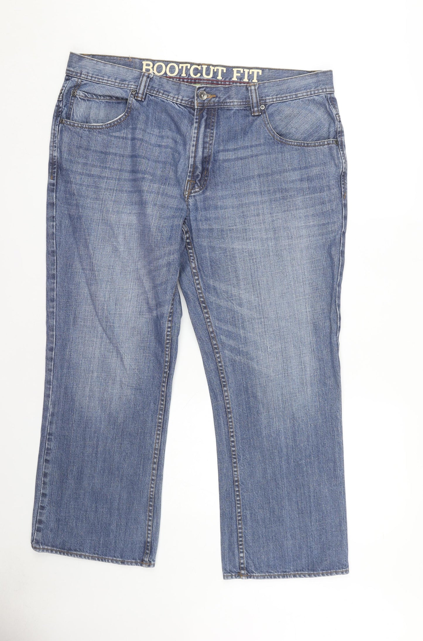 Maine New England Men's Blue Bootcut Jeans, Size 40S