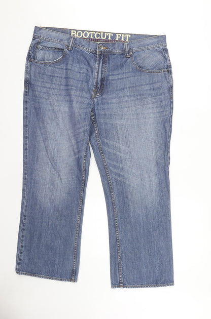 Maine New England Men's Blue Bootcut Jeans, Size 40S