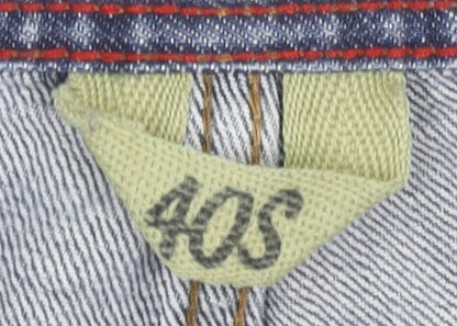 Maine New England Men's Blue Bootcut Jeans, Size 40S