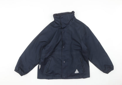 Result Boys Blue Waterproof Rain Coat 9-10 Years