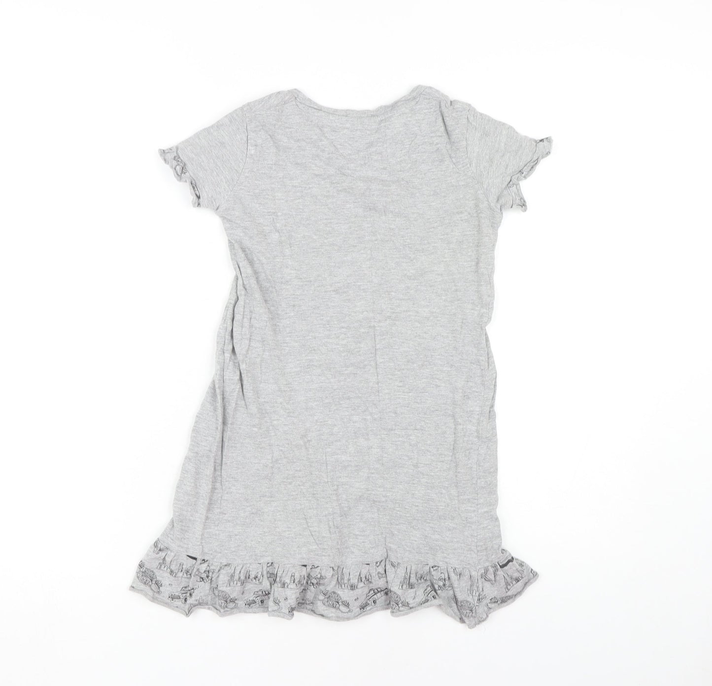 Friends Girls Grey T-Shirt Dress 9-10 Years TV Casual