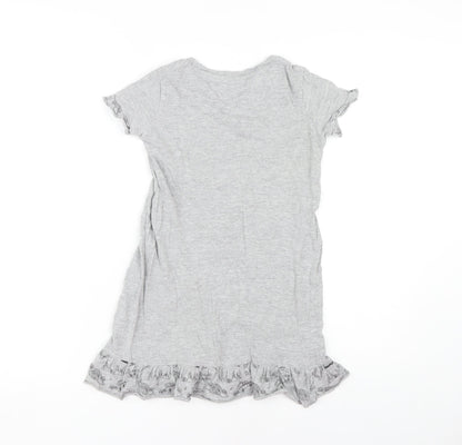 Friends Girls Grey T-Shirt Dress 9-10 Years TV Casual