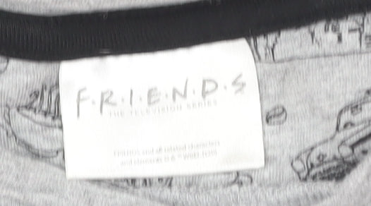 Friends Girls Grey T-Shirt Dress 9-10 Years TV Casual