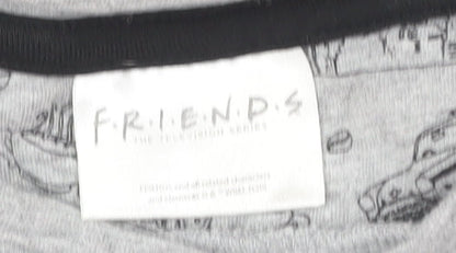 Friends Girls Grey T-Shirt Dress 9-10 Years TV Casual