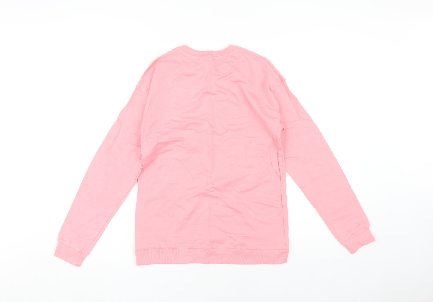 Disney Mickey & Friends Girls Pink Sweatshirt 12-13 Years, Long Sleeve