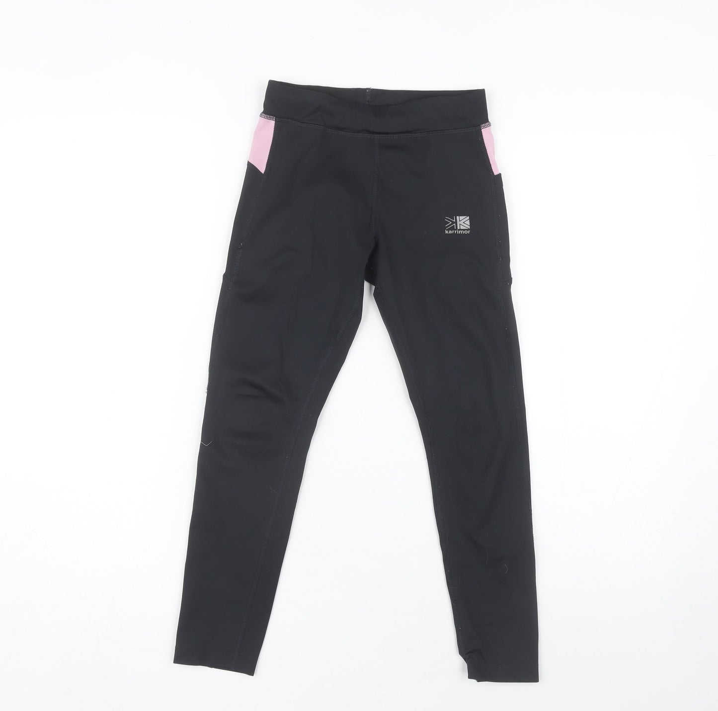 Karrimor Girls Black Running Leggings 9-10 Years