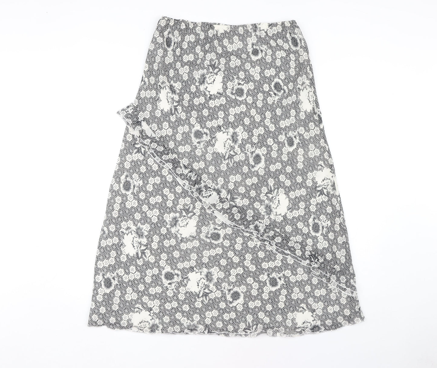 Chianti Women's Multicoloured Floral Skirt Size 14