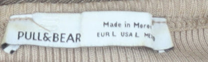 Pull&Bear Women's Beige Slip Dress Size 12