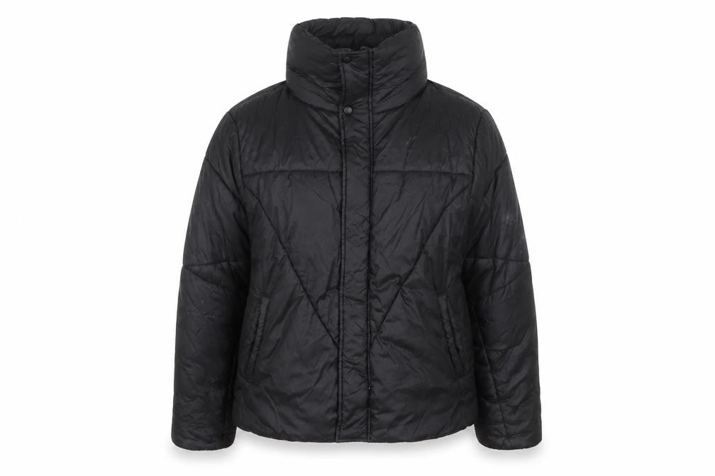Womens UK Size S COLLUSION Black Puffer Jacket