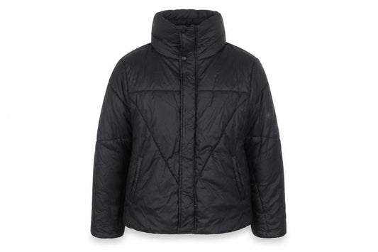 Womens UK Size S COLLUSION Black Puffer Jacket