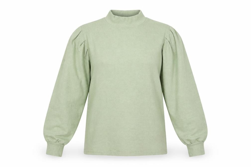 Womens UK Size 12 Stradivarius Green Pullover Jumper