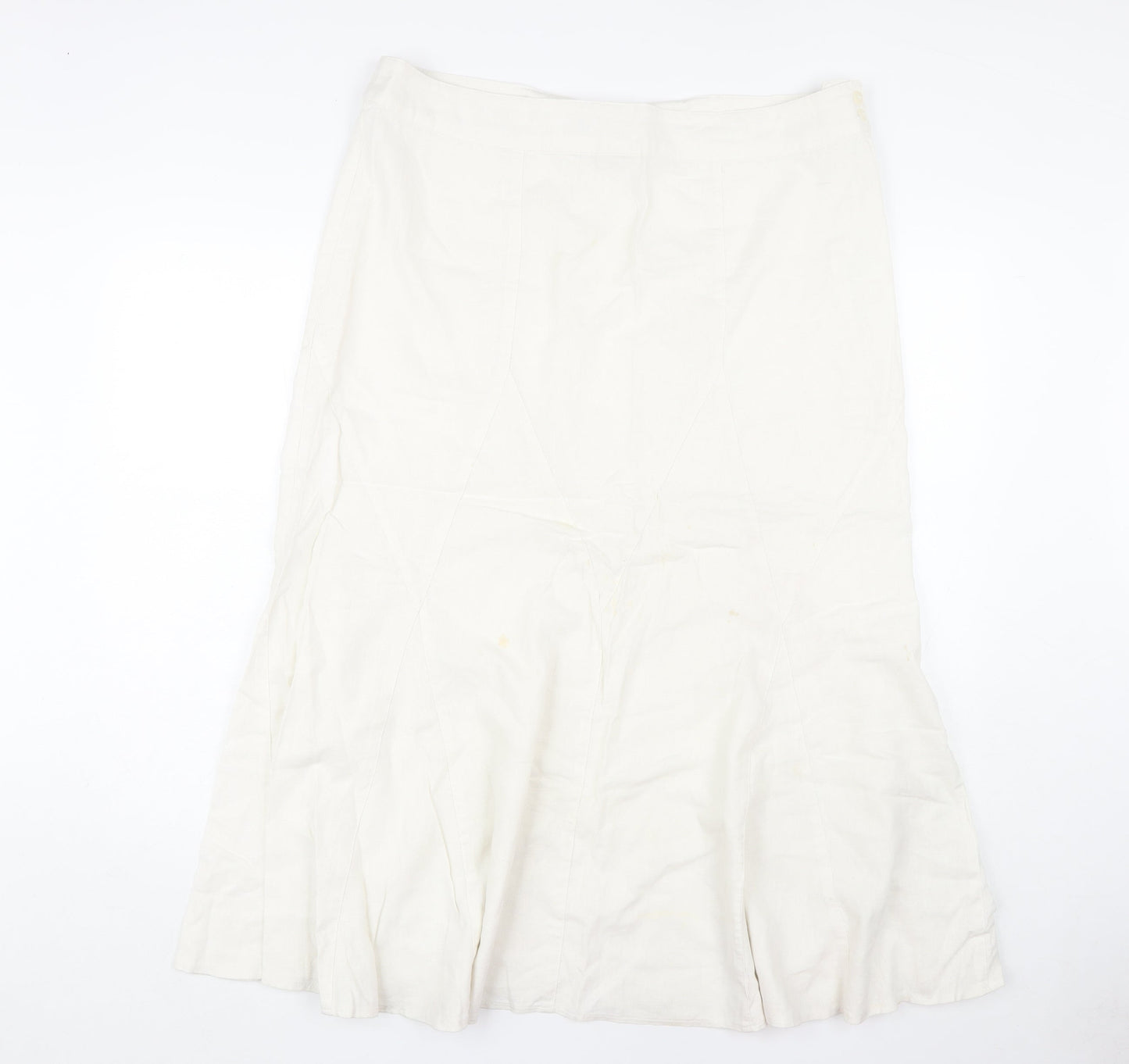 Mia Moda Women’s White Long Skirt Size 18