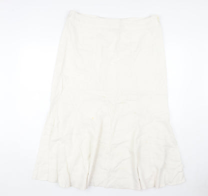 Mia Moda Women’s White Long Skirt Size 18