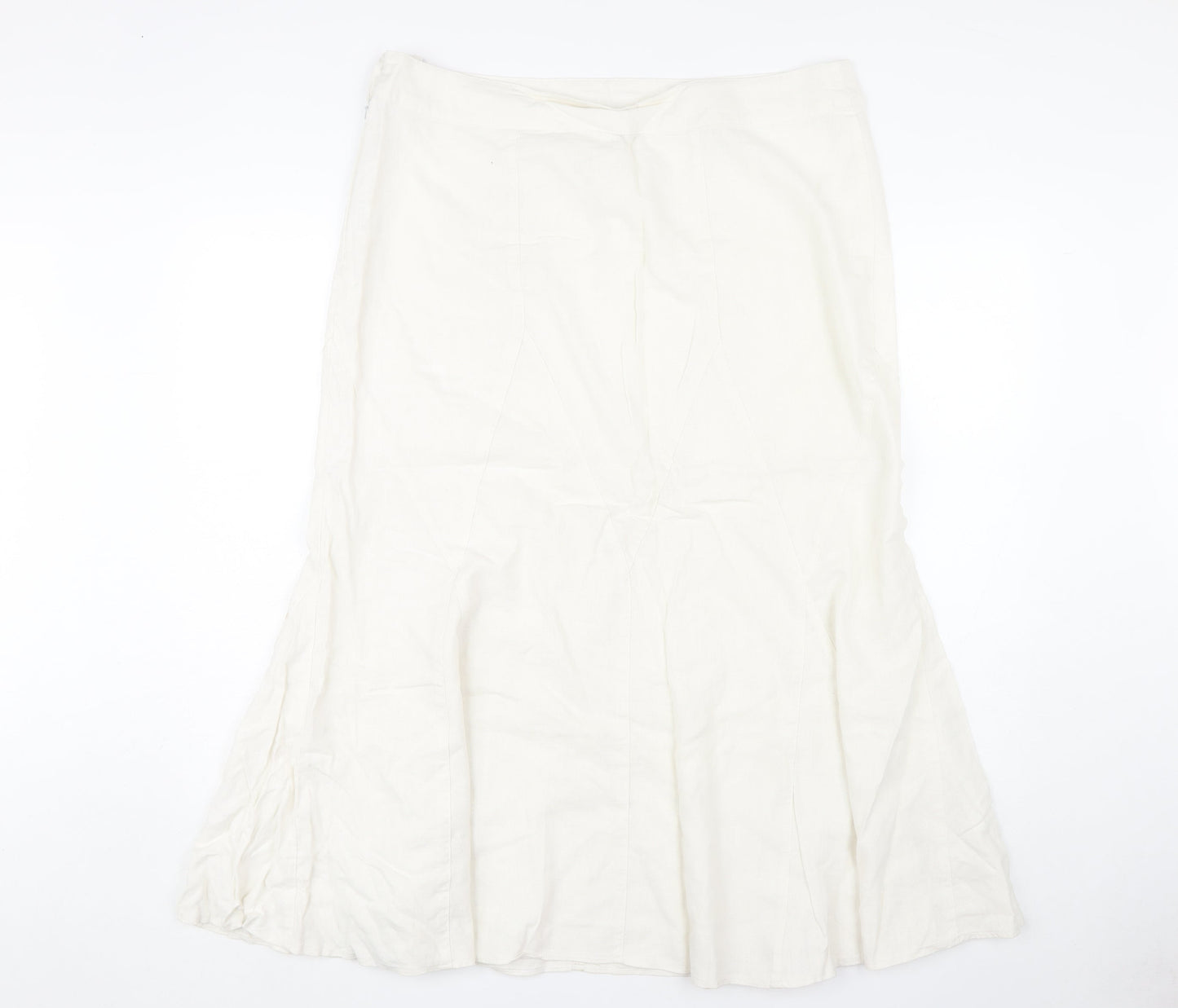 Mia Moda Women’s White Long Skirt Size 18
