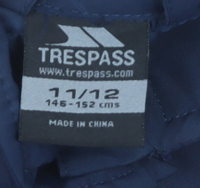 Trespass Boys Blue Bodywarmer Jacket 11-12 Years