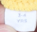 Mountain Warehouse Boys Yellow Fleece Hoodie 3-4 Years