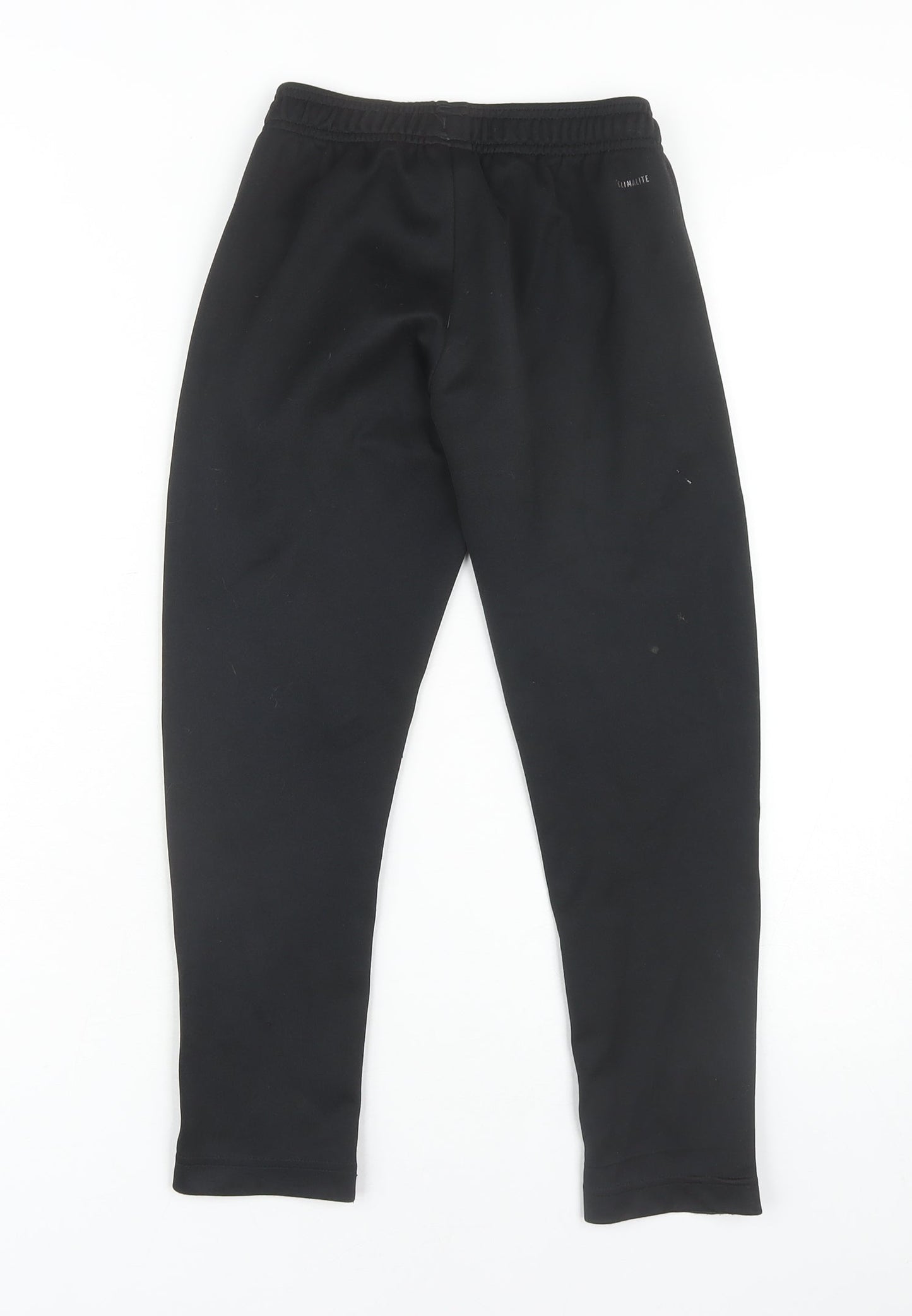 Adidas Boys Black Jogger Trousers 7-8 Years