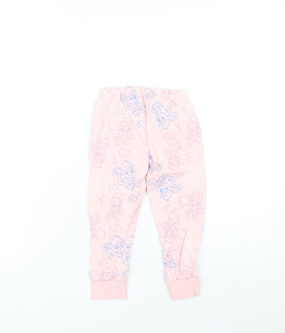 Girls Pink PAW Patrol Pyjama Pants, 3-4 Years, Cotton Blend