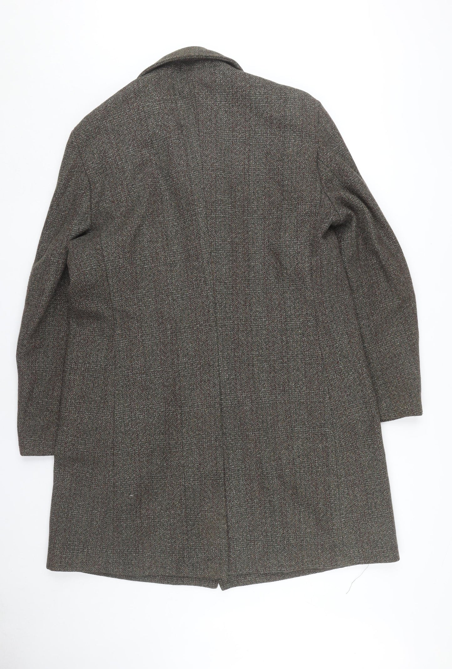 Mens UK Size 42 Foster Menswear Brown Overcoat