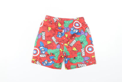 Marvel Boys Multicoloured Sleep Shorts 5 Years