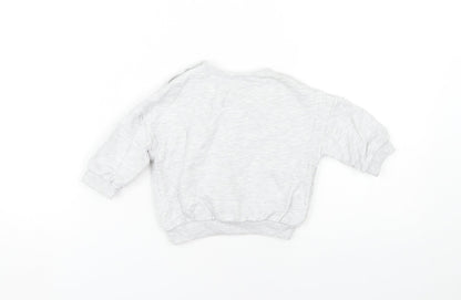 George Unisex Grey Christmas Elf Top 6-9 Months