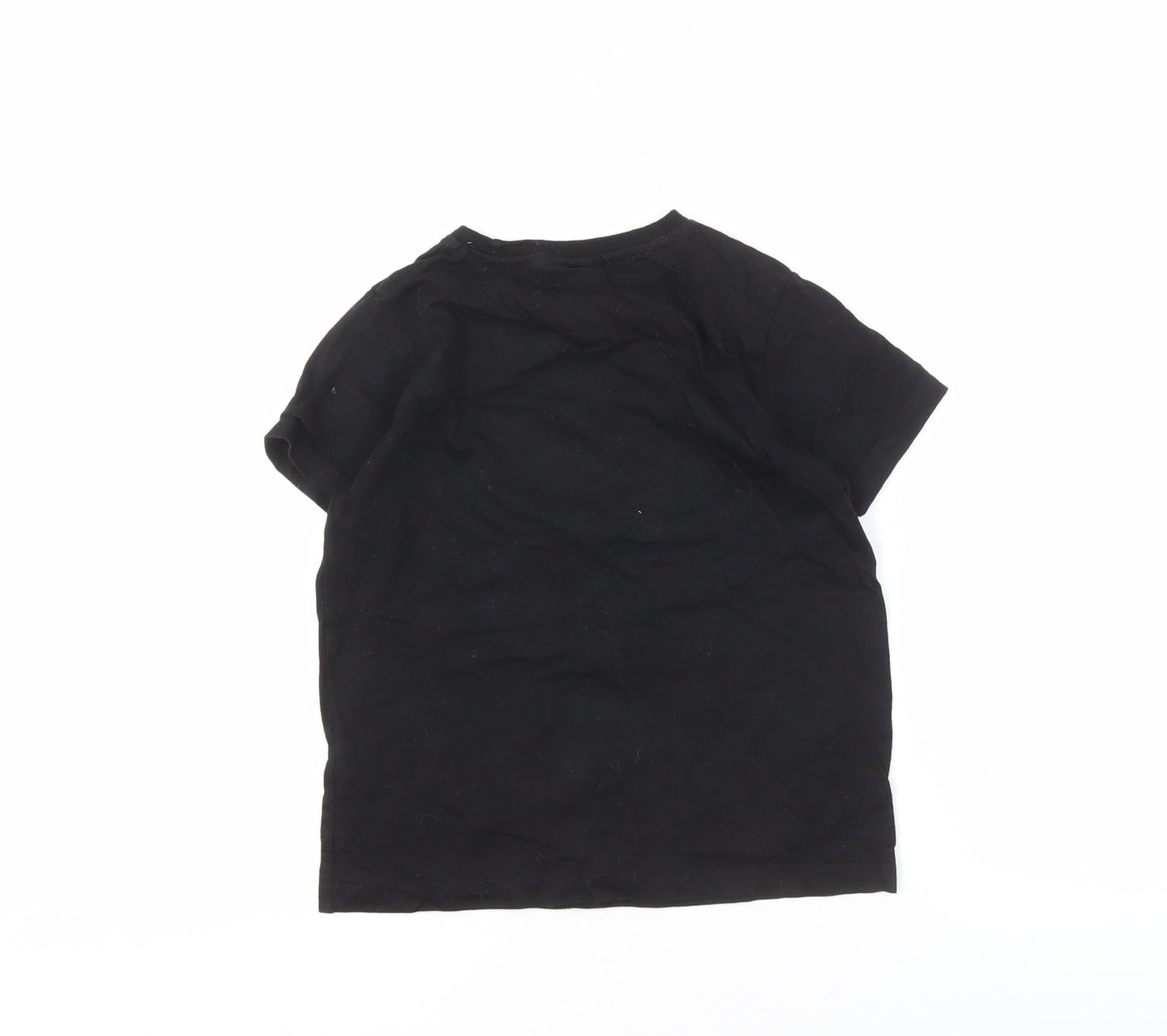 Batman Boys Black Graphic T-Shirt 7-8 Years