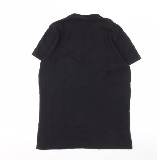 McKenzie Men's Black Logo T-Shirt, Size S