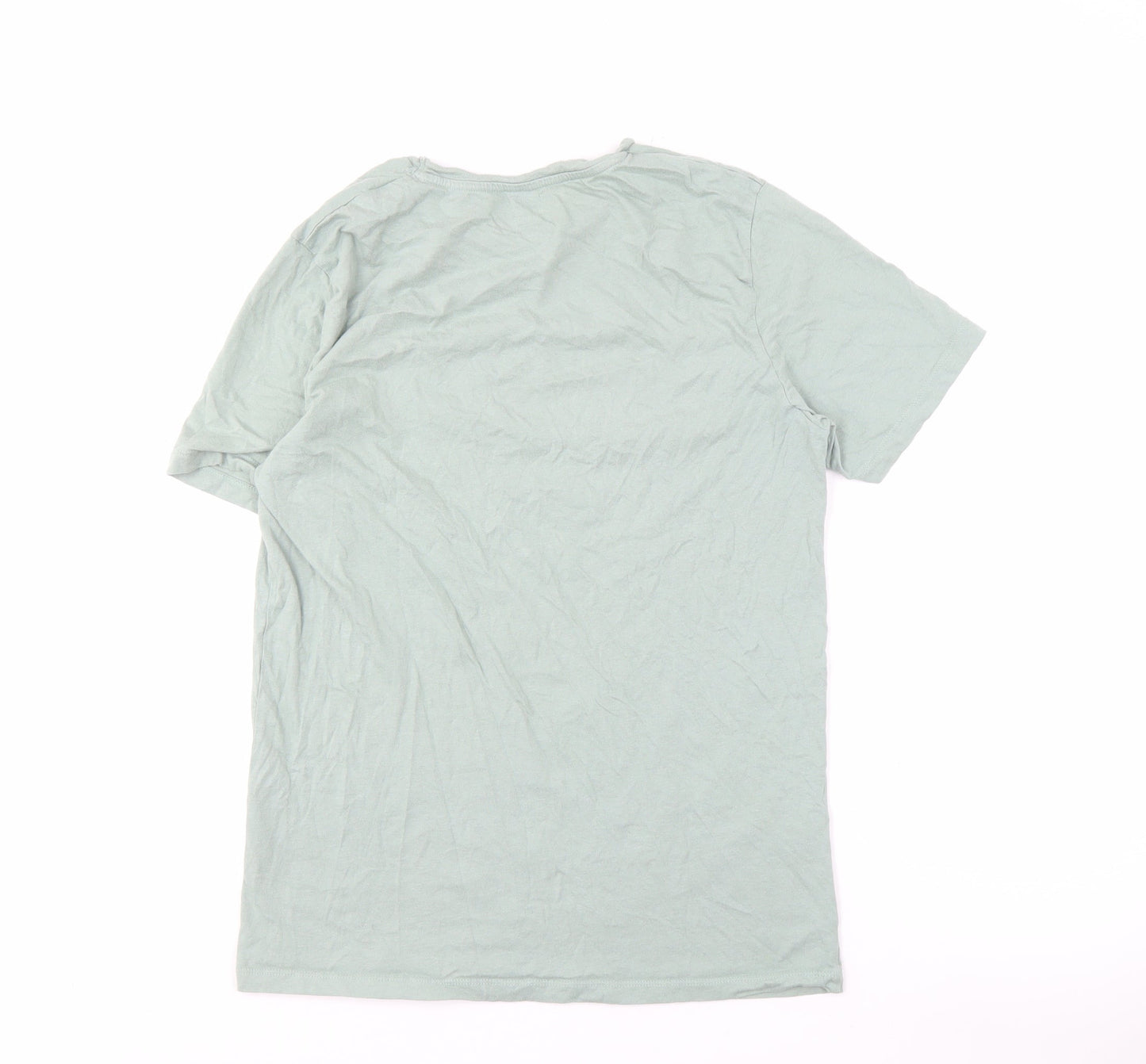 Mens UK Size L JACK & JONES Green  T-Shirt