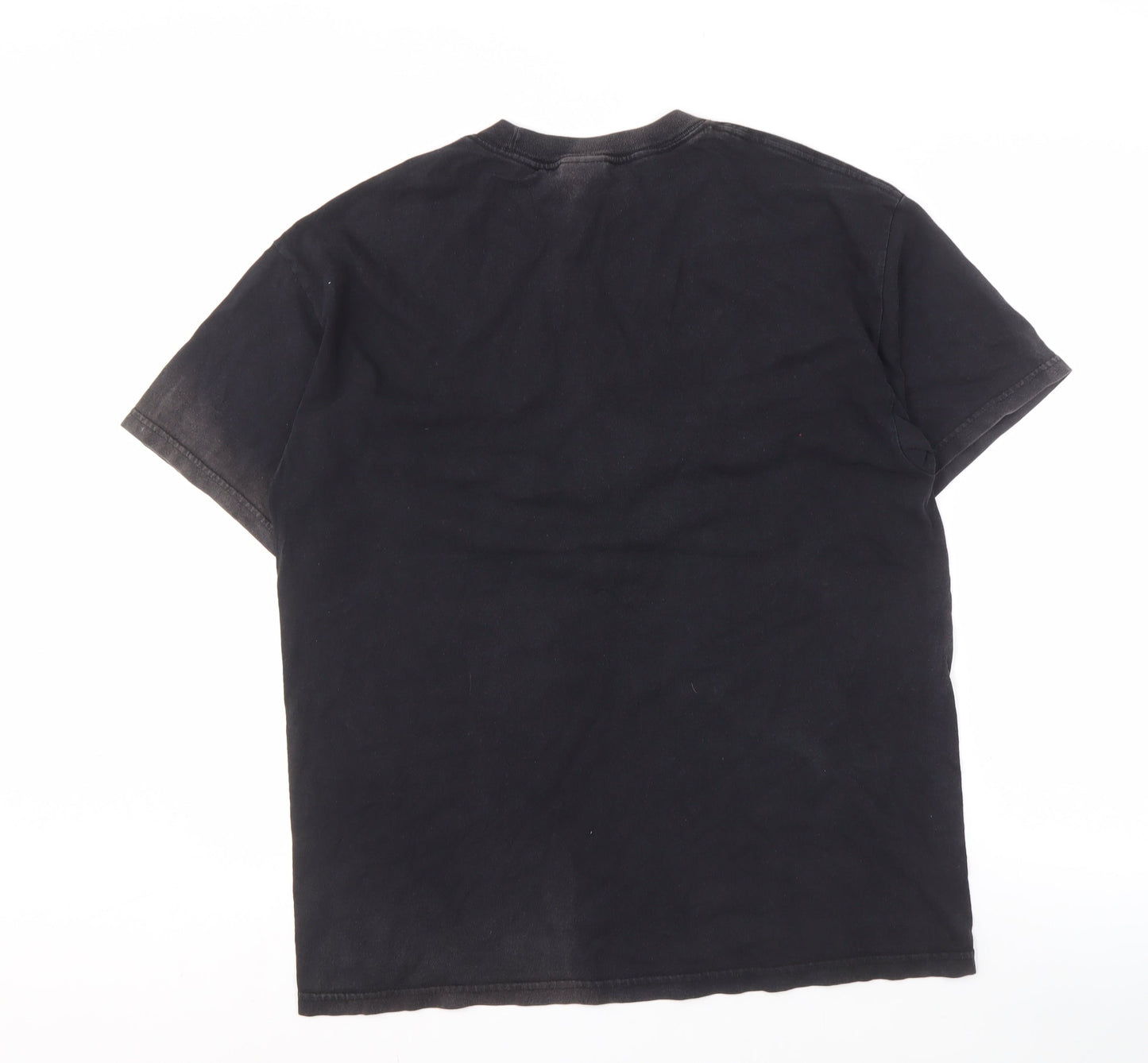 Tennessee River Men’s Black L T-Shirt, Retro Graphic