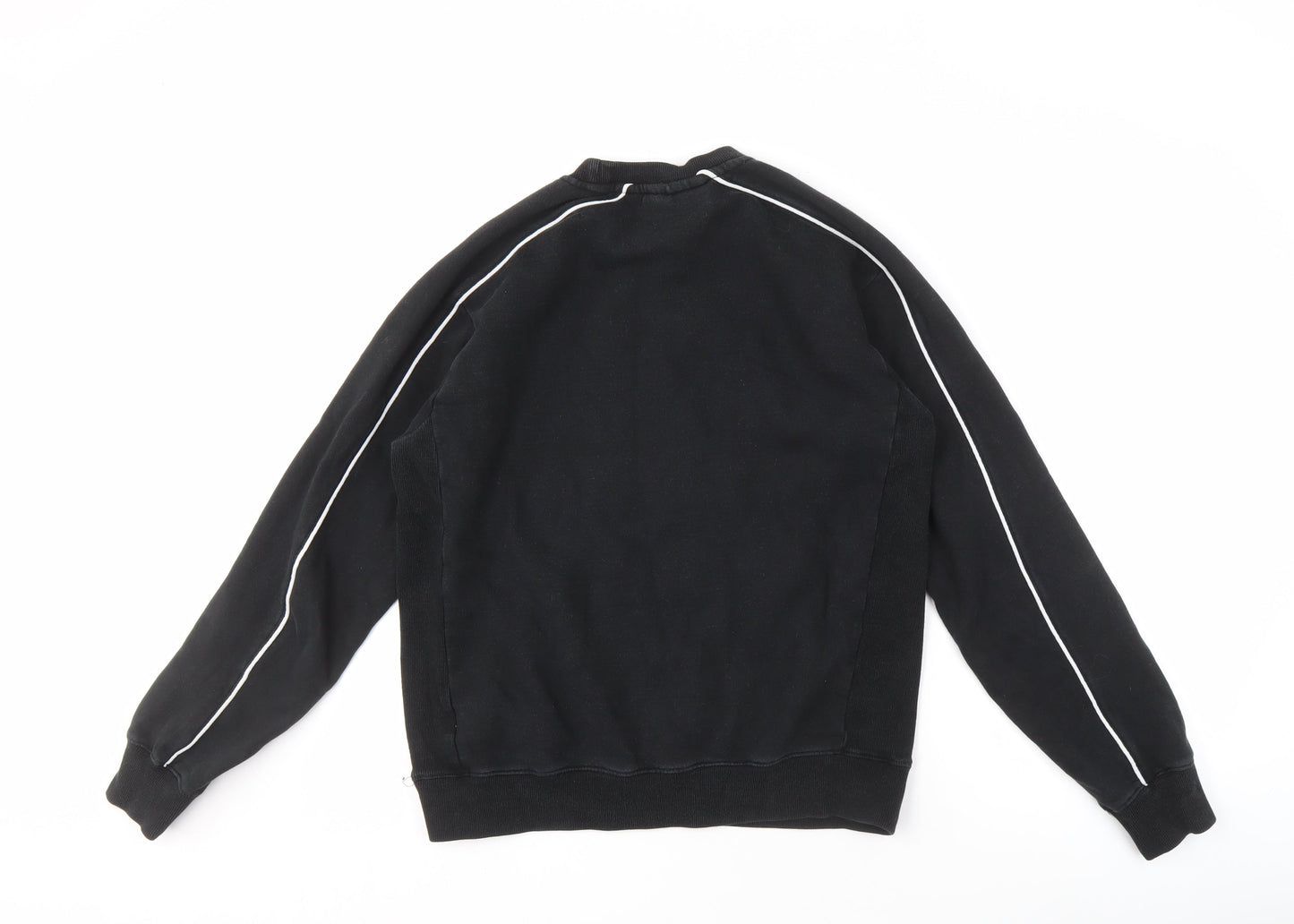 Mens UK Size S FILA Black Pullover Sweatshirt