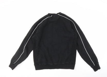 Mens UK Size S FILA Black Pullover Sweatshirt