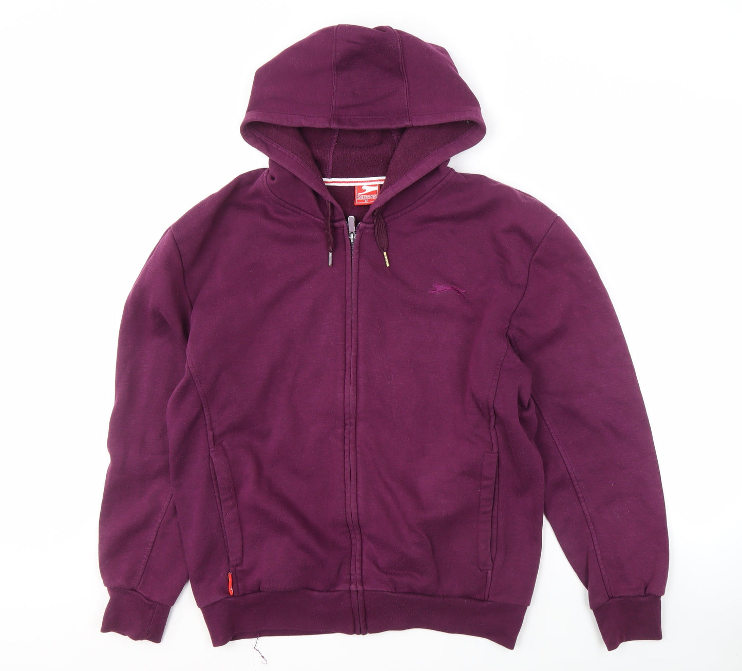 Slazenger Men's Purple Basic Hooded Jacket M