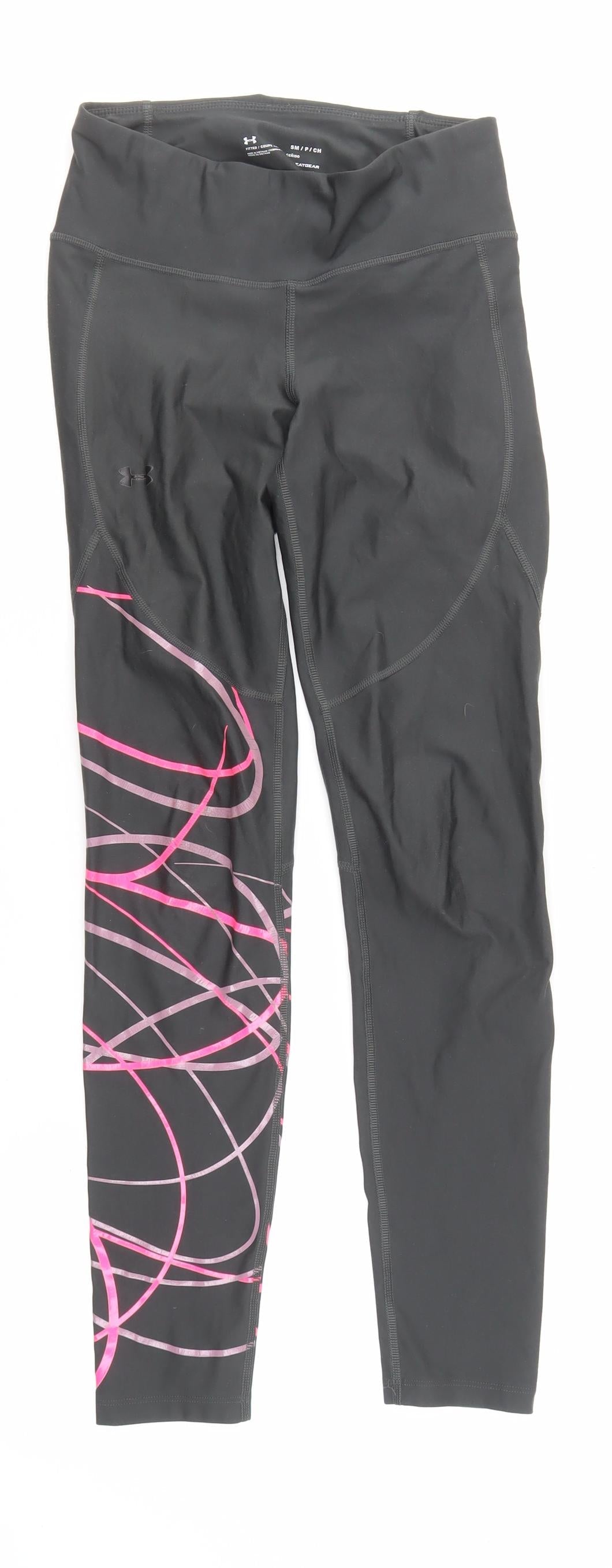 Under Armour Women's Black S Leggings Gym Training