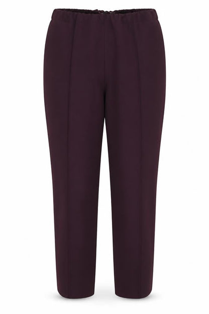 Classics Women's Purple Trousers, Size 14, Zip Closure