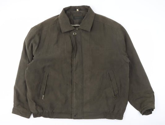 Mens UK Size XL Saxon Green Basic Jacket