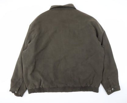 Mens UK Size XL Saxon Green Basic Jacket