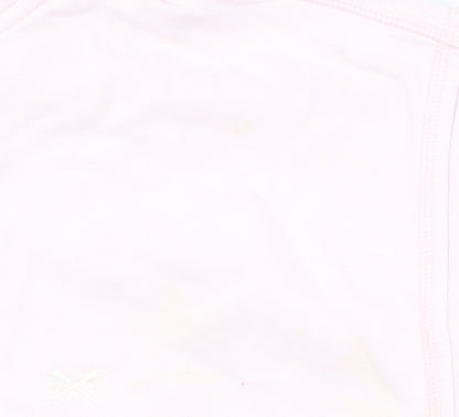 Crew Clothing Co Men's Pink M 1/4 Zip Sweatshirt