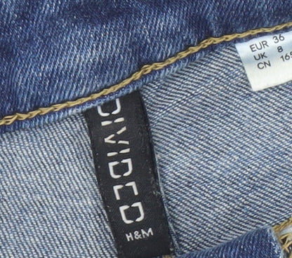 H&M Women’s Blue Cut-Off Denim Shorts Size 8