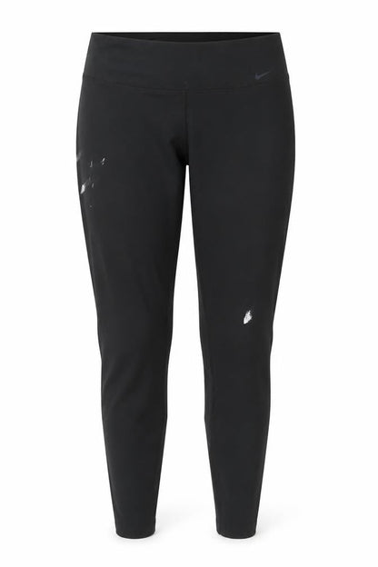 Womens UK Size L Nike Athletic Fit Leggings Black Leggings