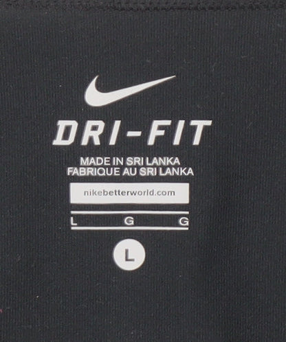 Nike Women's Black Leggings L Running Gym Training