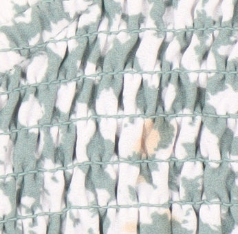 Abercrombie & Fitch Women's Green Floral Dress - S