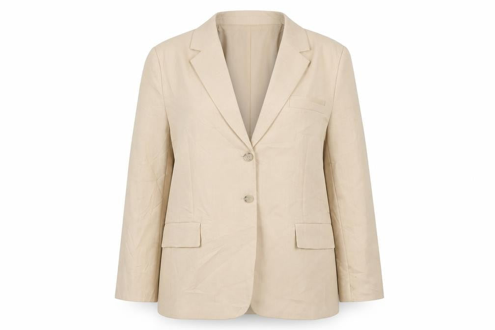 Womens UK Size 16 Zara Regular Beige Blazer